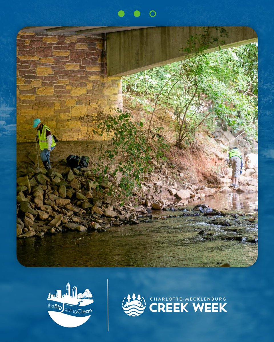 StormWaterCM's tweet photo. The finale to #CreekWeek is #TheBigSpringClean! Join neighbors from all over the county on 3/25 to help make waterways cleaner, healthier and more enjoyable for us & the wildlife that live there. We can’t wait to see you out there!
More information: https://t.co/BI1wGghBEF https://t.co/Lg2sR23CdB