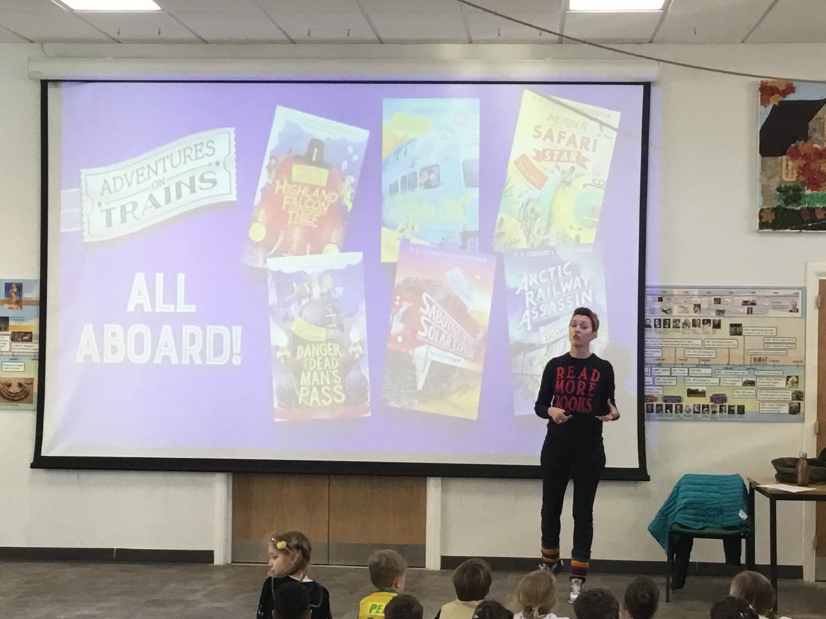 RoyalKentSchool's tweet photo. Thank you so much to author MG Leonard @MGLnrd who visited us to give an inspirational talk about how she writes her books, and the passions that influence them.... perhaps we will see books from some of our RKS pupils one day?! https://t.co/uAxdV6y6vm