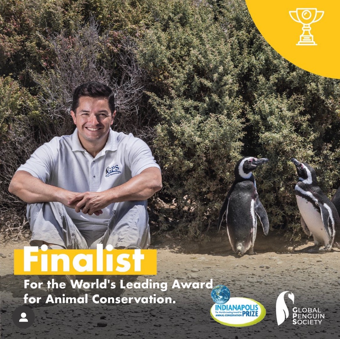Thrilled to share that I am one of the six finalists for the World's Leading Award for Animal Conservation: THE INDIANAPOLIS PRIZE 🏆, also known as the “Nobel Prize” for conservation.

Honored to join a group together with absolutely amazing international conservationists.