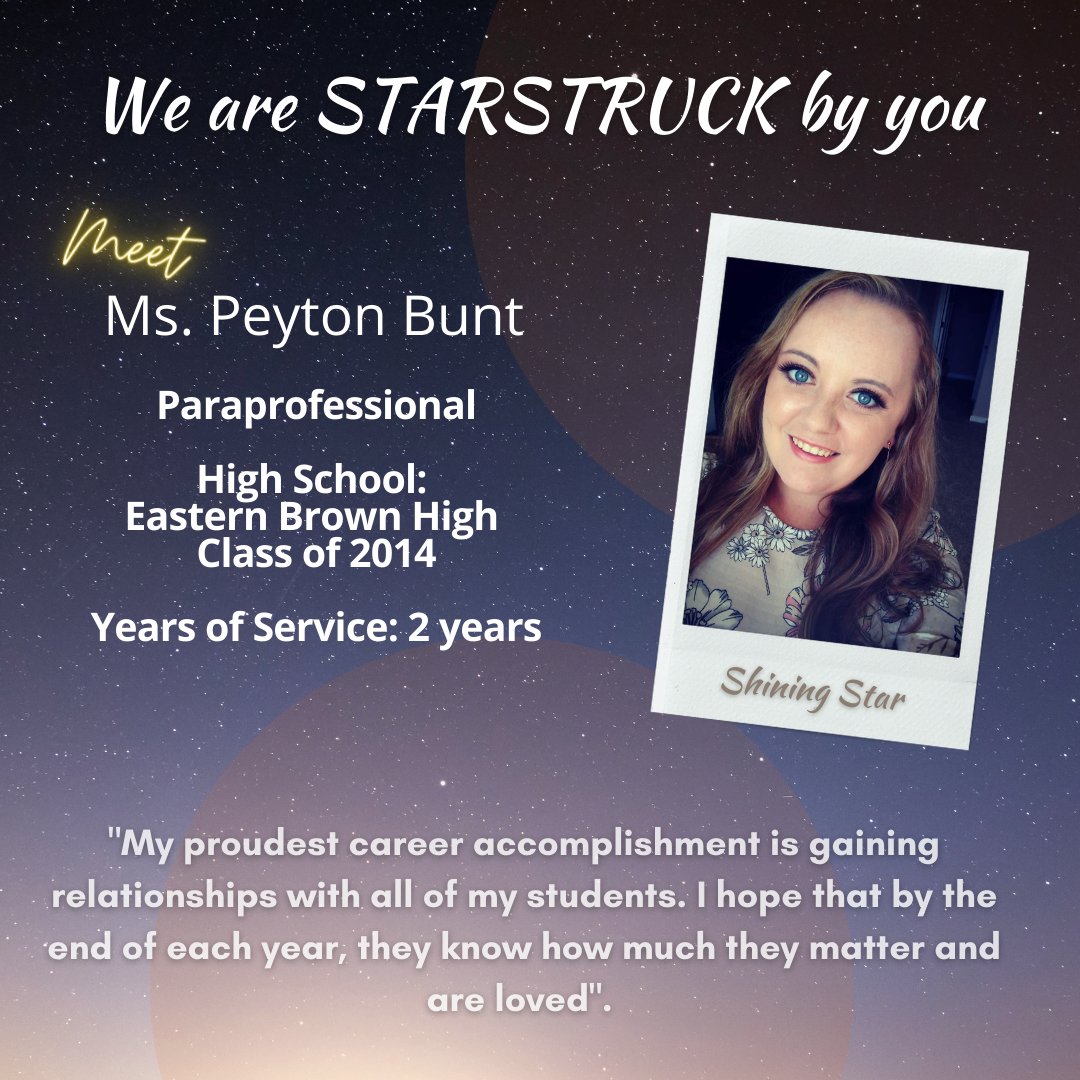 The School District recognized this week, February 27 – March 3, as Public Schools Week! We’re Starstruck by Ms. Bunt! <a href="/pbcsd/">The School District of Palm Beach County</a> <a href="/kgwhetsell/">KW</a> <a href="/sdpbc_lindsay/">Lindsay Ingersoll</a>  #ShiningStarPBC #GatorPride