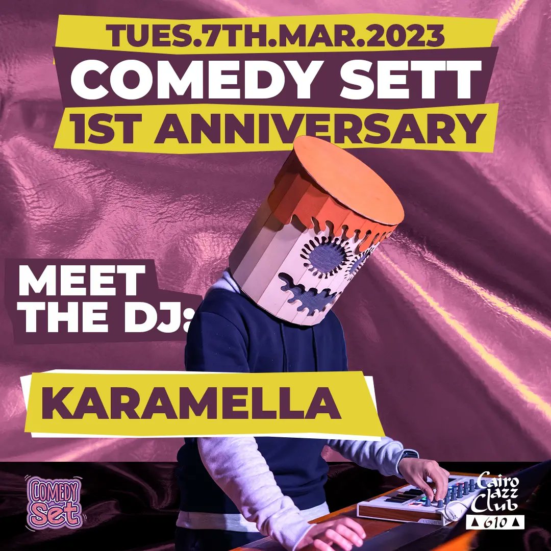 comedysett's tweet photo. Next Tuesday in CJC 610 in Zayed
We'll be celebrating our first anniversary

Come join us for a special night 🌠 https://t.co/HO4AQezSR2