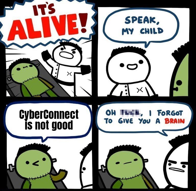 AlicexSm1th's tweet photo. #36 #CyberConnectMeme @CyberConnectHQ @link3to https://t.co/wWaScyzxWP