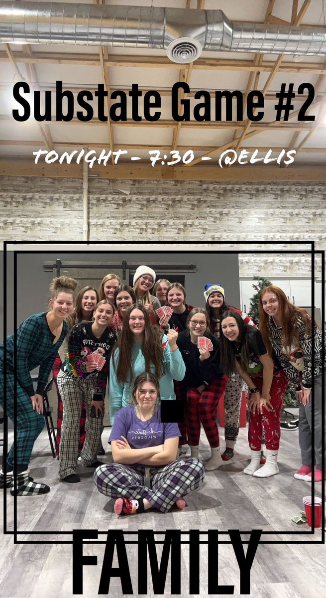 LadyTchs's tweet photo. Round 2 tonight at Ellis taking on a tough Hoxie team. Come cheer us on at 7:30 or watch the livestream here: https://t.co/DyHxzJtvho. @tregoeagles https://t.co/SyjpTBS3TQ