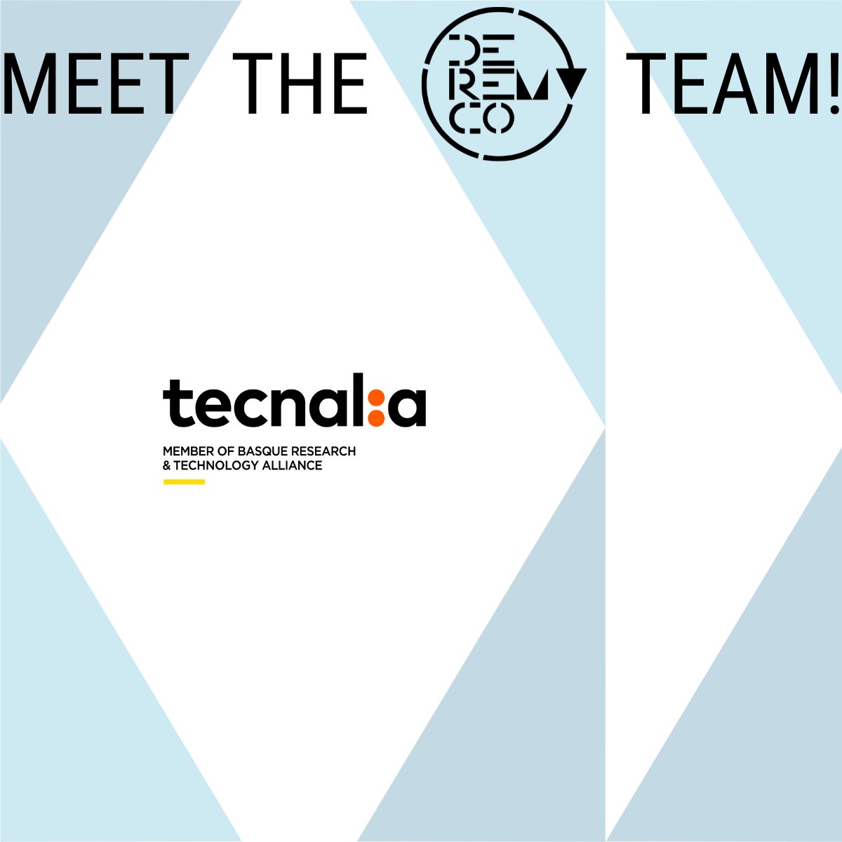 📣Meet the #DeremCo team

<a href="/tecnalia/">TECNALIA</a> is the largest applied research and technological development center in Spain. 

#Tecnalia's role in Deremco project is as an expert in #Circularity, #Sustainability, #Recycling and Revalorization of #plastics and #composite materials.