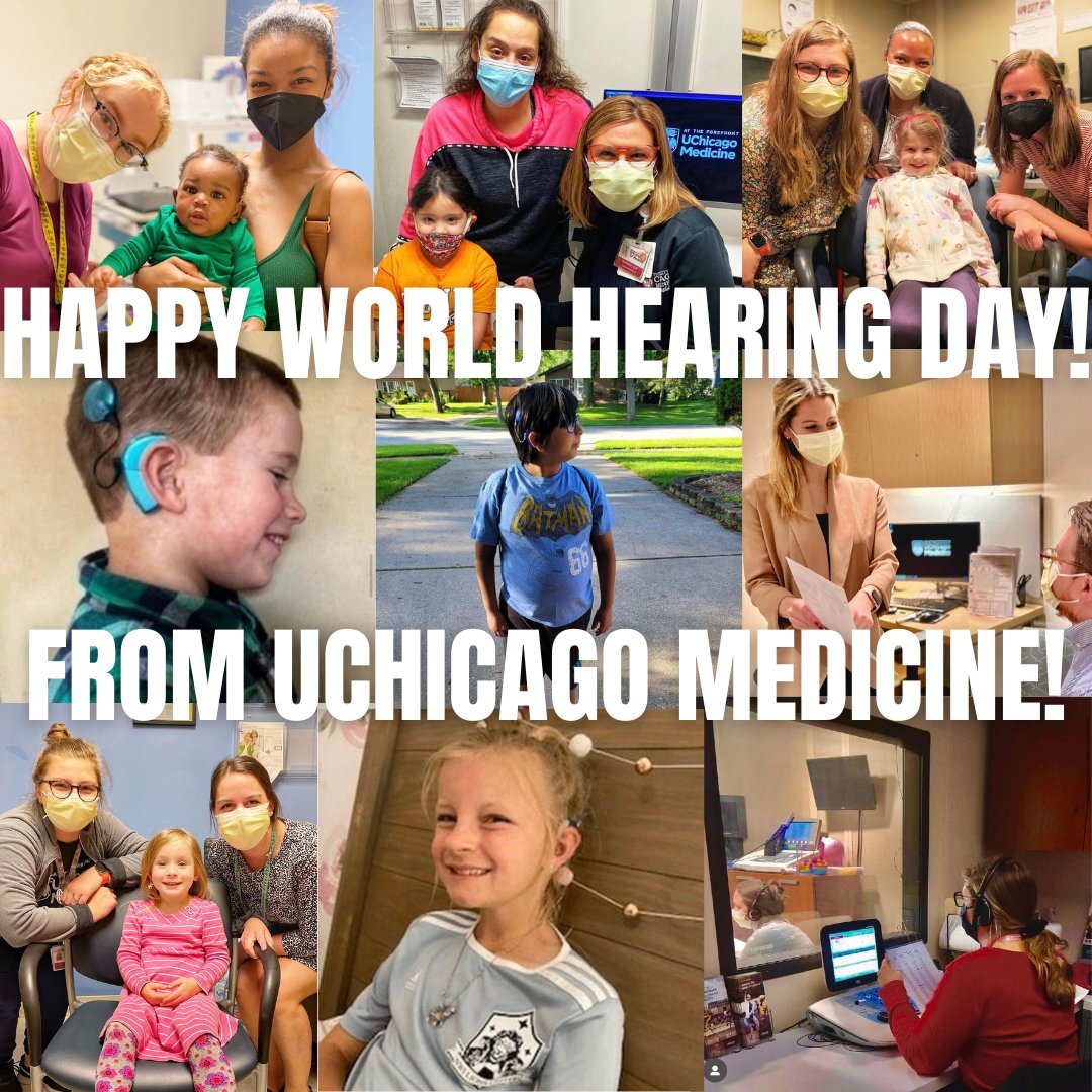 Happy World Hearing Day 2023 to all our patients, families, and team members! It means the world to us that you trust us with your care! We're all celebrating with you!

#audiology #cochlearimplant #ears  #hearinghealth #hearingloss  #slp #socialwork #hearingaids #worldhearingday