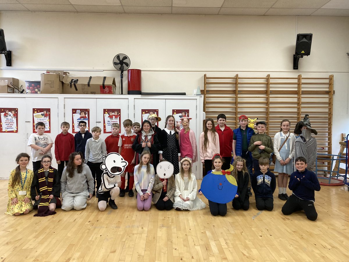 The school enjoyed a fantastic World Book Day!  The children all looked fantastic.  Thank you to everyone for all their support!
