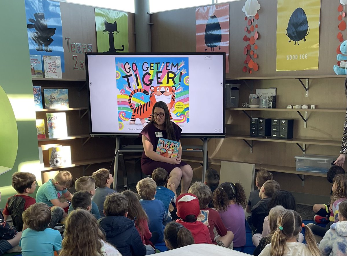 There’s nothing like the power of reading!

This morning I read “Go Get ‘Em, Tiger!” to the students at Cypress Springs Elementary in <a href="/DSISD/">Dripping Springs ISD</a>. 

I hope you take time today or this weekend to curl up with a good book (or a few!) as we celebrate #ReadAcrossAmericaWeek!📚