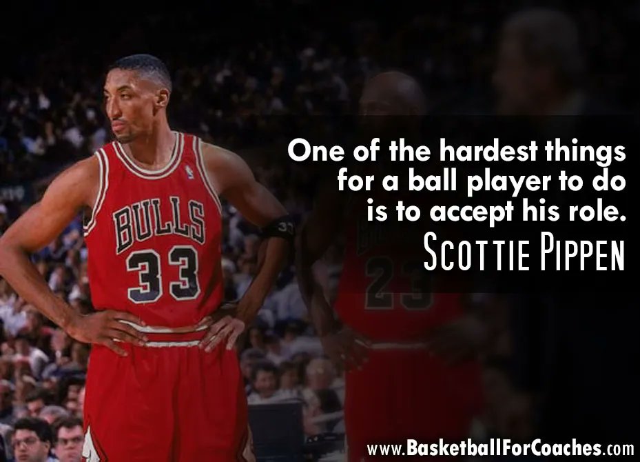 BballCoachMac's tweet photo. "One of the hardest things for a ball player to do is to accept his role"

- Scottie Pippen https://t.co/k8pnSgKdmG
