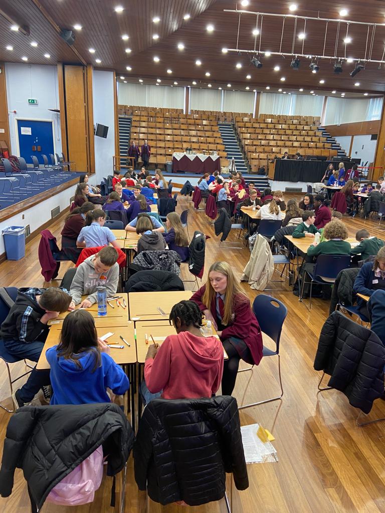 HCScot_Maths's tweet photo. The Hamilton College Mathematics department was delighted to welcome 24 teams of Primary 7 pupils from schools across Lanarkshire for our Primary Maths Fun Day 2023. Well done to everyone who took part! #confidence #mathsfunday https://t.co/OBI262sp4s