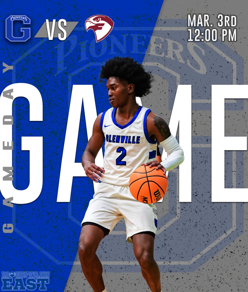 GSUpioneers's tweet photo. 🔵⚪️The #Pioneers continue their MEC Tournament run against the Falcons of Fairmont State‼️ #PioneerNation #LetsGoPioneers #GSUMBB
⏲️12:00 PM
📺https://t.co/1vz1AZsJl9
📈https://t.co/MdT5JWRqoY https://t.co/s0kHnH7a0J