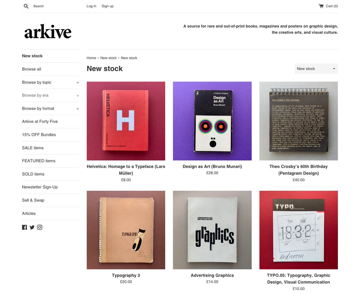 NEW STOCK DROP theprintarkive.co.uk 

#theprintarkive #indiebookstore #designbook #graphicdesignbook #designmagazine #typographybook #graphicart #visualculture #designhistory #midcenturydesign #postmoderndesign #modernistdesign #vintagedesign #designinspo