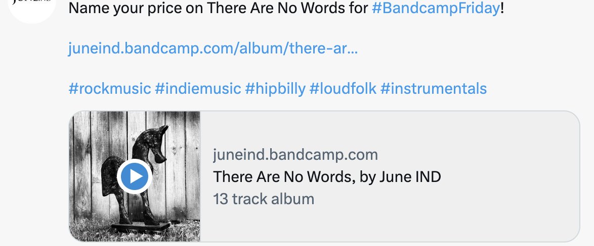 June IND tweet media