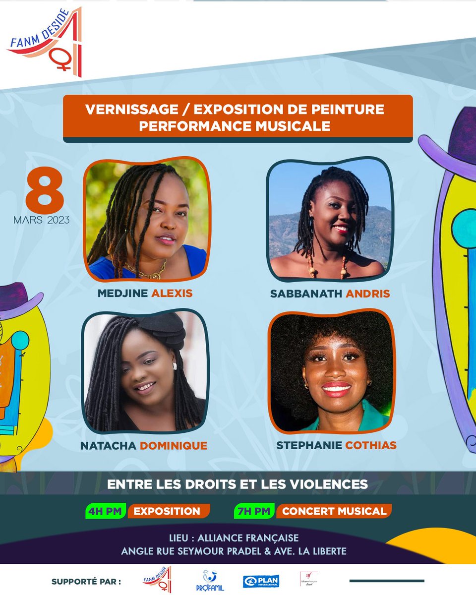 Le rendez-vous à ne pas rater sous aucun prétexte.
On vous attend toutes et tous.

#exposition #8mars #droits #violences