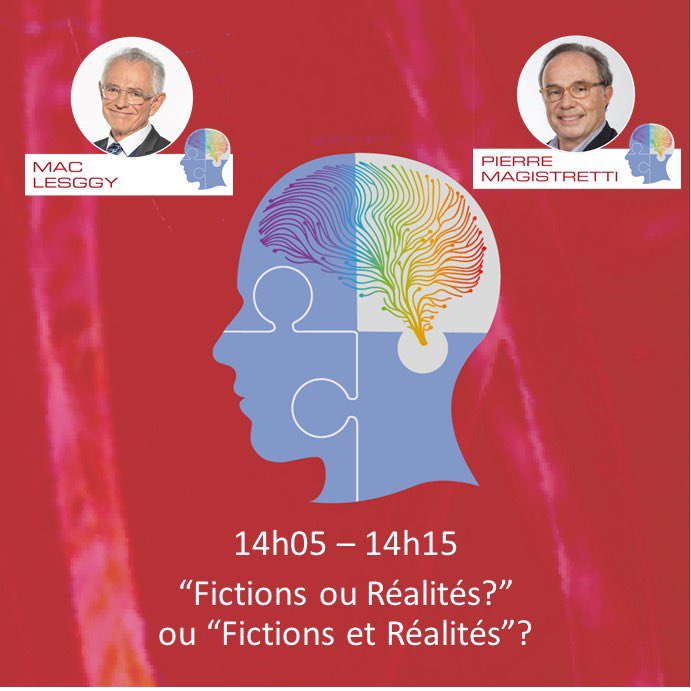 LHomme_cerebral's tweet photo. #hommecerebral2023
Programme
14:05 - 14:15 
débat sur “Fictions or realities?” or “Fictions et realities”? tenu par Prof. Pierre Magistretti

🗓️ 25 Mars 2023
📍Grimaldi Forum - Monte Carlo https://t.co/UQXjHDppvJ
