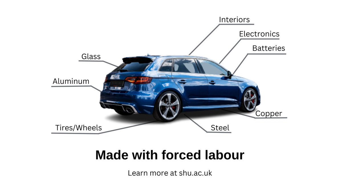 Research confirms @VW is at HIGH RISK of using Uyghur forced labour. 

VW must apply the Uyghur Forced Labor Prevention Act standard across its ENTIRE supply chain and #enduyghurforcedlabour NOW!   

No more counterproductive visits – we need real accountability.