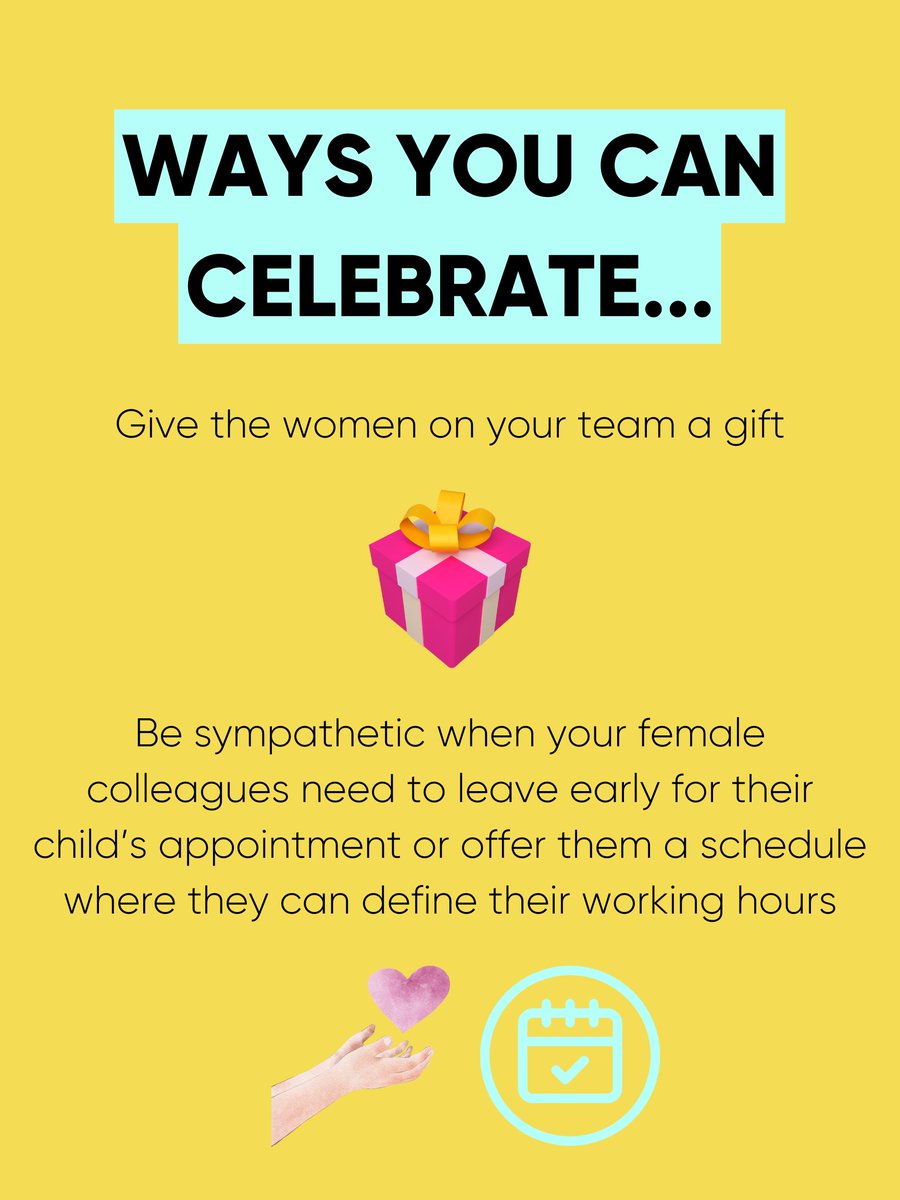 FoundingMoms's tweet photo. Happy Women's History Month!!👏💕👭

While there are many national occasions to honor notable women, there are also an increasing number of workplace occasions to recognize female accomplishments. Here are some ideas for how to observe Women's History Month: https://t.co/OLJygRJMbX