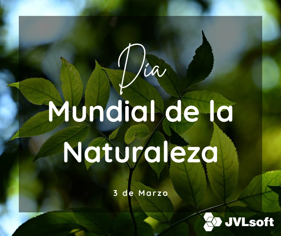 El Día Mundial de la Naturaleza nos brinda la ocasión de celebrar la belleza y la variedad de la flora y la fauna salvajes, así como de crear conciencia acerca de la multitud de beneficios que la conservación de estas formas de vida tiene para la humanidad🍃🌿🌵🌴🍂🌷