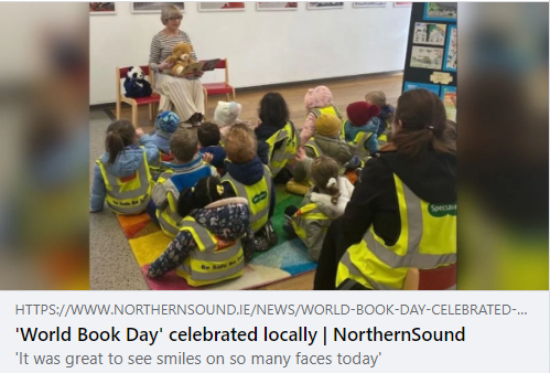 CavanLibrary's tweet photo. "The Cavan librarian said it was "great" to see a smile on the faces of young people as they explore new worlds, meet new characters and develop new ideas."
Check out the full article on @NorthernSoundFM
https://t.co/nyXPJVQ8TP
#WorldBookDay #CavanLibraries #DropIn https://t.co/k68spbEfjQ