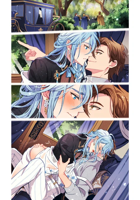 "𝘠𝘰𝘶𝘳 𝘧𝘦𝘭𝘭𝘰𝘸 𝘬𝘯𝘪𝘨𝘩𝘵𝘴 𝘢𝘳𝘦 𝘴𝘵𝘪𝘭𝘭 𝘵𝘩𝘦𝘳𝘦. 𝘔𝘢𝘺𝘣𝘦 𝘸𝘦 𝘴𝘩𝘰𝘶𝘭𝘥 𝘤𝘢𝘭𝘭 𝘪𝘵 𝘢 𝘥𝘢𝘺?"
"....𝘳…𝘺…𝘰𝘯"   "...𝘩𝘶𝘩?"
"......𝘶𝘨𝘩𝘩...𝘤-𝘤𝘢𝘳𝘳𝘺…𝘰𝘯"
"𝘼𝙨 𝙮𝙤𝙪 𝙬𝙞𝙨𝙝, 𝙢𝙮 𝙫𝙞𝙘𝙚-𝙘𝙖𝙥𝙩𝙖𝙞𝙣💙"
#NUcarnival #NUカーニバル 