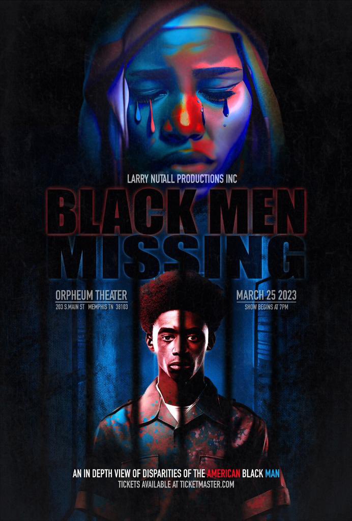 dj_liqwid's tweet photo. “Black Men Missing 2“ prod. By Larry Nutall will be LIVE on MARCH 25th! 

This play highlights the disparities of black men from their youth to their adulthood.

Click the link below to purchase tickets!
https://t.co/lTeVcxHYiK https://t.co/LnHa8cq9k9