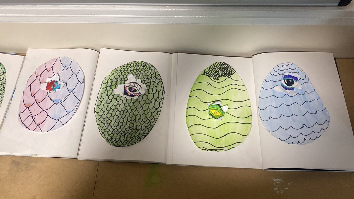 stpatricks_aab's tweet photo. 📚 World Book Day 2023 📚 

Have a look at some of our work from World Book Day - starting in Year 5, who created dragon eggs based on Dragon Mountain. 

#WorldBookDay #DragonMountain https://t.co/5a8SlYg71V