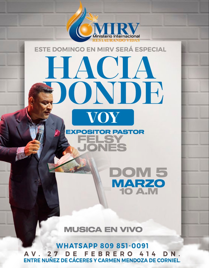 FelsyJones's tweet photo. Te espero estés domingo en MIRV. https://t.co/kldJalm9cZ