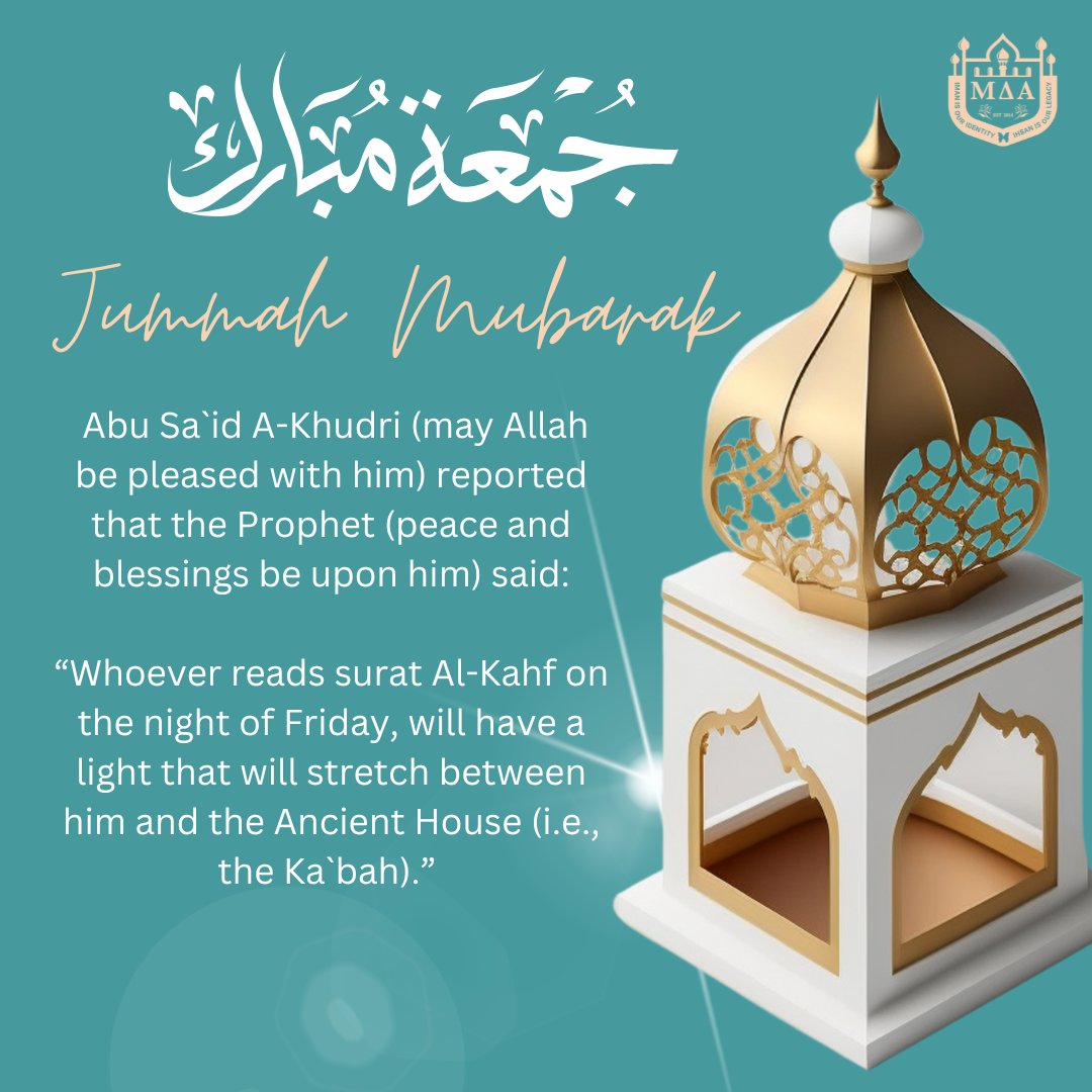 mudeltaalpha's tweet image. Jummah Mubarak, May our deeds attract Allah's love, noor and barakah

#jumma #sorority #collegechapters