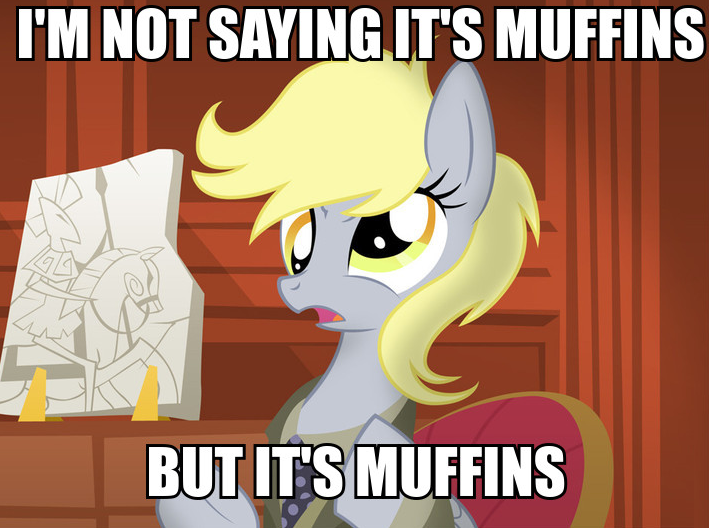 mlpforums's tweet photo. Its Friday Have a muffin https://t.co/NmSnDnY1k7