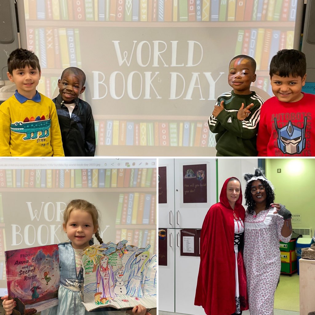 So today we celebrated world book day. The children were so excited to share their favourite characters and stories with their friends. From animals to princesses and heroes to villains…even the teachers got involved. #readingforpleasure