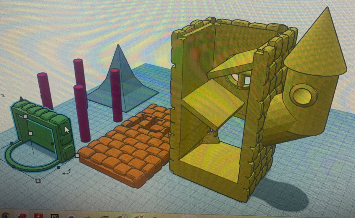 Students in the high school D&amp;D club built this functional dice tower for their games <a href="/tinkercad/">Tinkercad</a> <a href="/Wizards_DnD/">Dungeons & Dragons</a> <a href="/UltimakerEd/">Ultimaker Education</a> <a href="/Shop3Dca/">Shop3D.ca🍁</a>