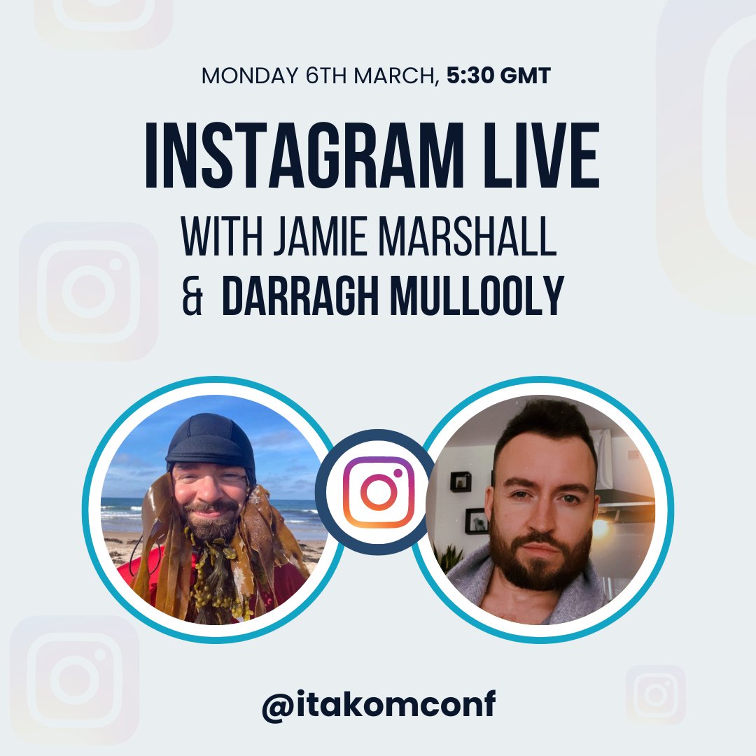 Are you all joining us for a live chat with our speaker, Jamie Marshall, on Monday 6th? 

We'll be having a pre-event chat about his work in surf therapy and blue health.