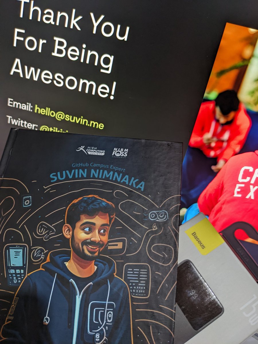 tikirimaarie's tweet image. Did a session today with @nibmofficial Computing Society on Git and GitHub. You guys were a wonderful audience ✨ Loved the notebood btw, coolest one ever! 
@GitHubEducation @gcsrilanka