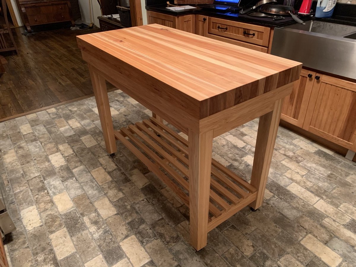 McClureBlock's tweet photo. Butcher Block handcrafted kitchen Islands made in Michigan using locally harvested hard woods see more at https://t.co/VH88BcY21e https://t.co/31oa7FigFB