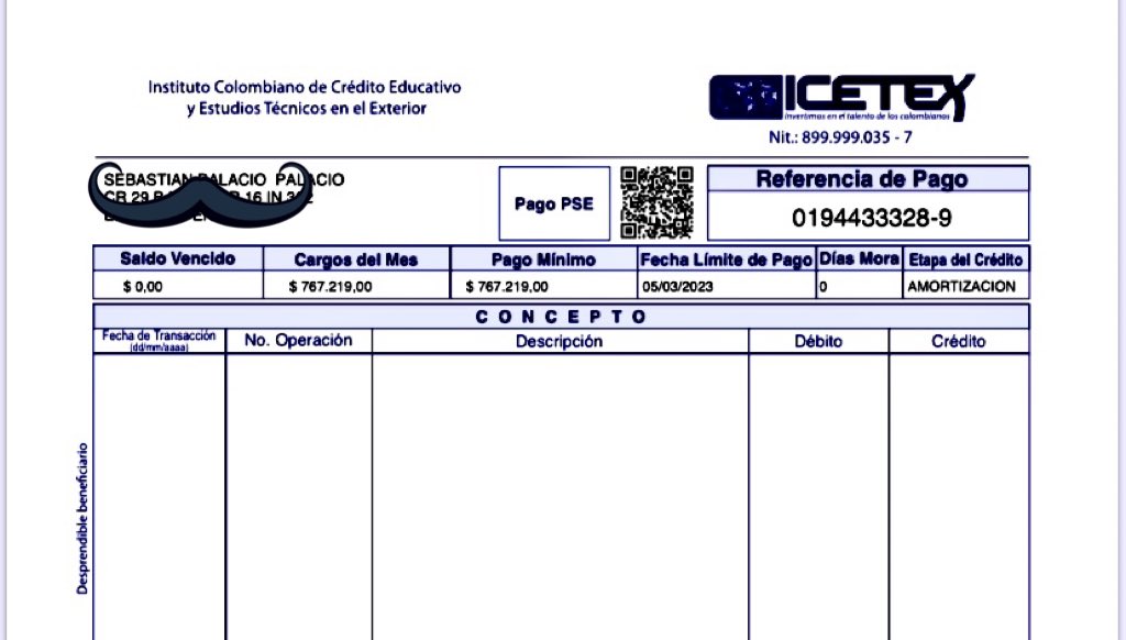 Que impotencia… de un mes a otro mi cuota mensual del @ICETEX subió $211.219 llegando a un valor de $767.219 mensual. Llevo 5 años pagando y todo parece ir solo a intereses. Soy bendecido de contar con empleo para apretadamente asumir esta responsabilidad, pero quienes no qué?..