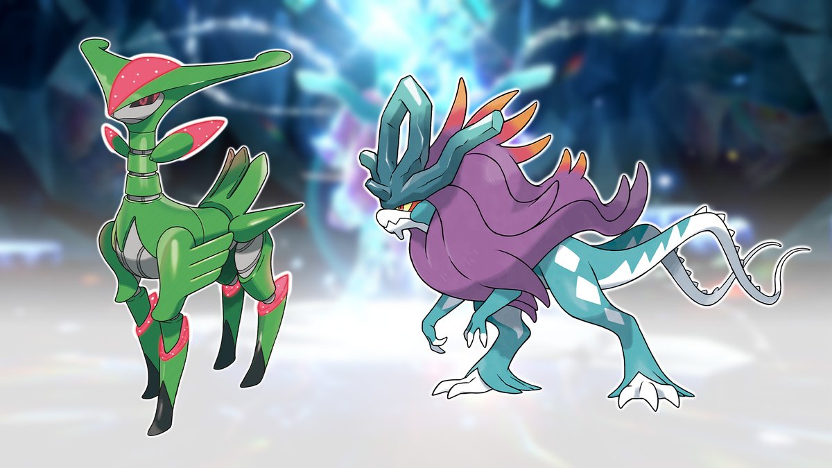 New Paradox Pokemon: Walking Wake and Iron Leaves! 