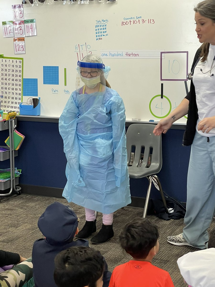 We are having a blast learning all about nursing for community helper day <a href="/WarnerCFISD/">Warner Elementary</a> <a href="/CyFairISD/">Cypress-Fairbanks ISD</a>