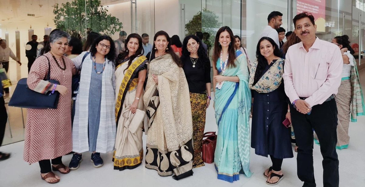 poojataparia's tweet image. Some relationships are beyond precious, specially the ones that are about unconditional love and support. 
Thank you @GMSP_fdn for being a valuable co-traveler in @Arpan_CSA’s journey. 😍🤗
@SachdevPatel❤️Glad we all met at @dasra's #DPW2023. Felt like ages!