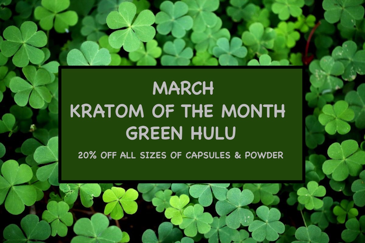 CloverKratom's tweet photo. March!
#cloverkratom #lakeviewchicago #kratomchicago #cbdchicago #kratomofthemonth #greenhulu https://t.co/YdW58G5Th8