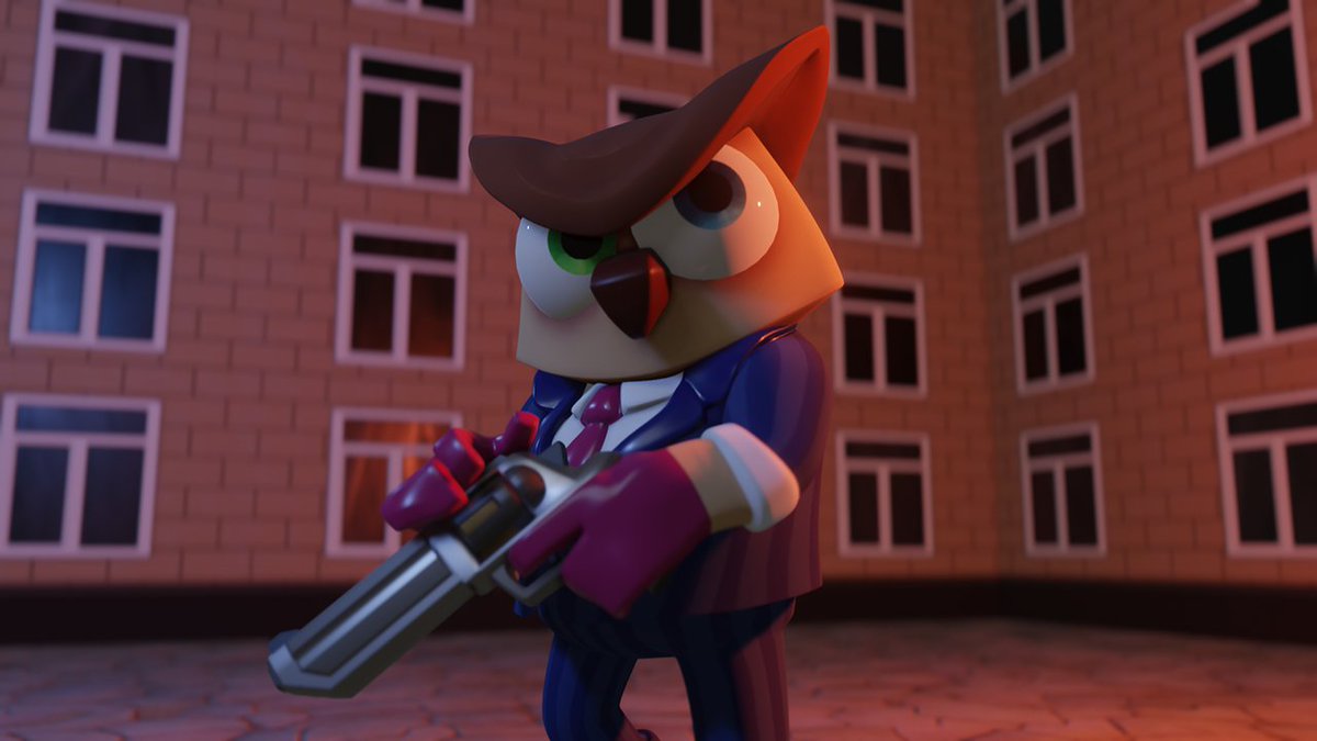 PlayTeamFive's tweet photo. Don't mess with our Owl engineer! 

#gamedev #charaterdesign #gameart #gamedesign #screenshotsaturday https://t.co/xlILDUaOeh