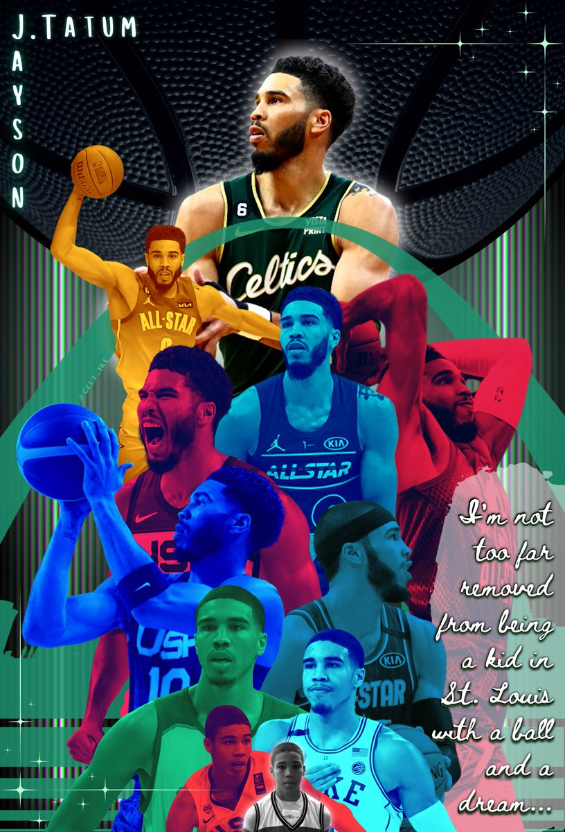 Happy Birthday to the eternal 19-year-old, and our #Celtics superstar, #AllStar, and future #MVP Jayson Tatum <a href="/jaytatum0/">Jayson Tatum</a> #BleedGreen #NBA #Tatum

It's been a privilege to watch him be a Celtic!

Hit that 🤍 button, RETWEET, and let's get Jayson to see this upgraded edit today☘️🎂