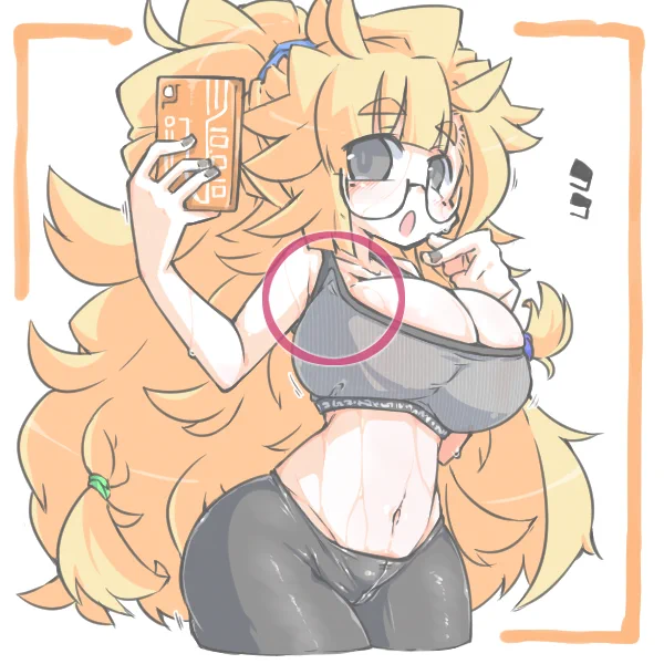 ° ω °) たくし上げ描こうとしたけど ココが隠れちゃうので モロ出しでっ。 ココが好き…!(伝われ 