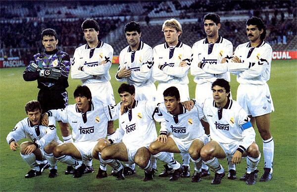 90sfootball's tweet photo. Real Madrid, 1992. https://t.co/wi5uTW2DN9