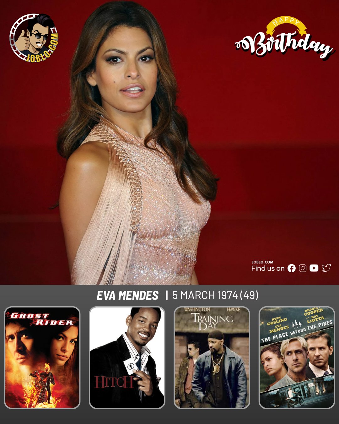 Happy birthday Eva Mendes!  