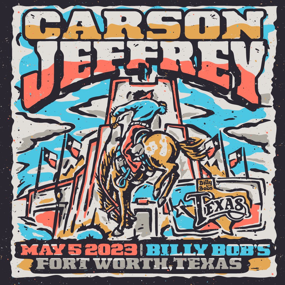 🚨‼️🚨 Congrats to <a href="/carson__jeffrey/">Carson Jeffrey</a>  on his headline debut at <a href="/BillyBobsTexas/">Billy Bob's Texas</a> 🔥 Be sure to grab your tix. #fortworth #tx #headline #livemusic