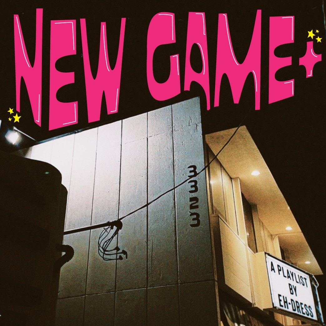 ehdresss's tweet photo. Stuck listening to the same music all the time? 

I got you!

NEW GAME+ (A playlist updated monthly) https://t.co/Klo0xcGxxj https://t.co/lakpfiyCJA