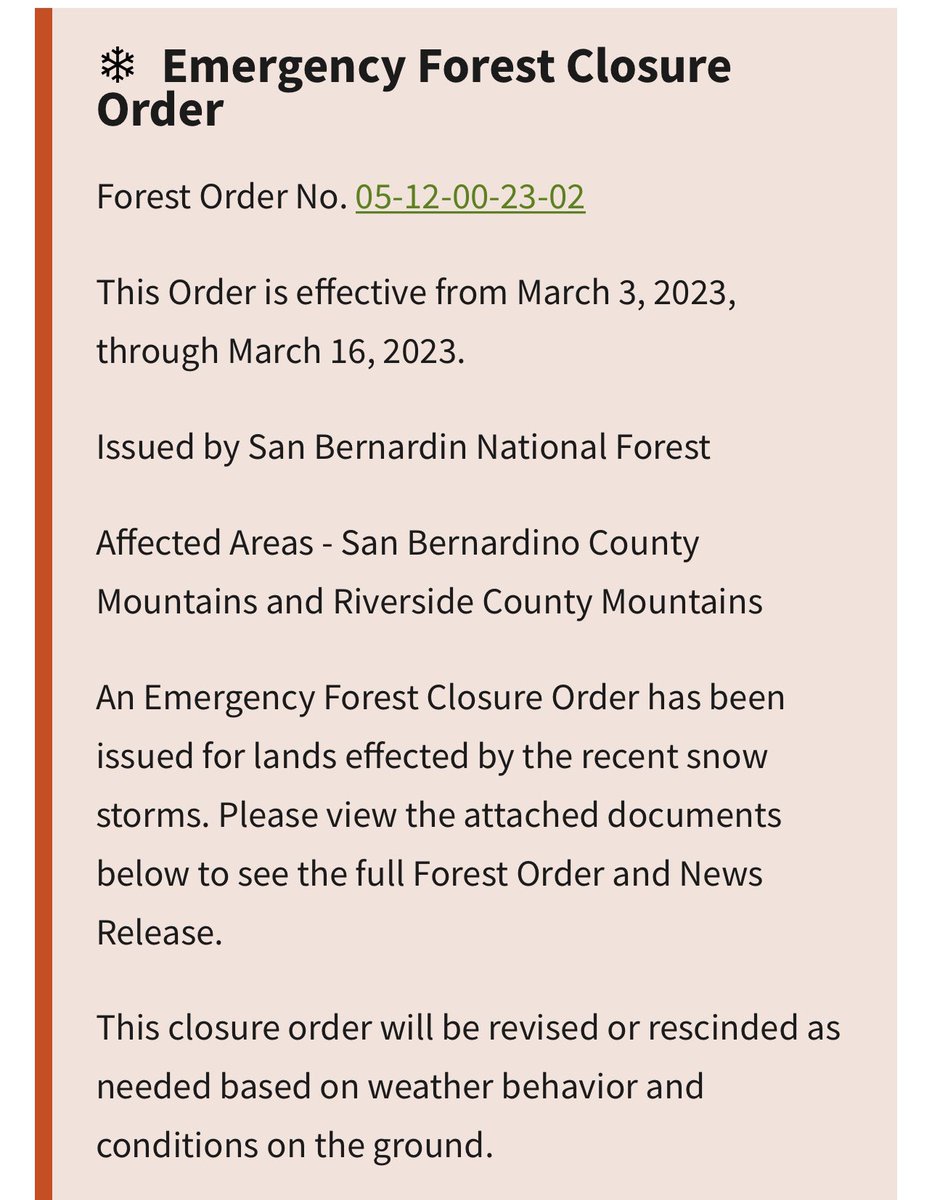 San Bernardino County Sheriff tweet media