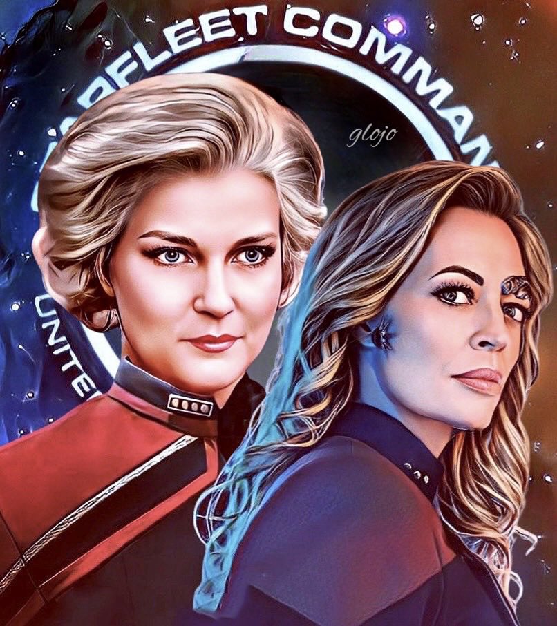 GlojoCuscuhing's tweet photo. Quietly waiting for this to happen Admiral Janeway Commander Seven Hansen. #AdmiralKathrynJaneway #CommanderSevenHansen #StVoyager #StPicard #StProdigy #Startrek https://t.co/jBxqeHcPlU