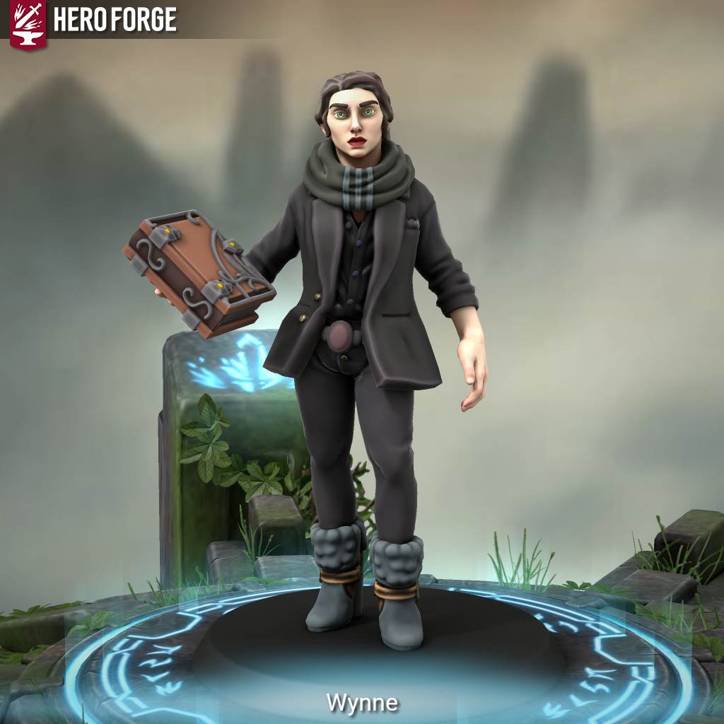 StatImpPro's tweet photo. Meet the second character in our Monster of the Week stream Wynne: The Spooky

Our stream goes live this Sunday, March 5th at noon AST on Twitch
link in bio

MotW is published by @EvilHatOfficial

Characters are designed using @HeroForgeMinis

#MotW #ttrpg #actualplay https://t.co/7XmY3G7amX
