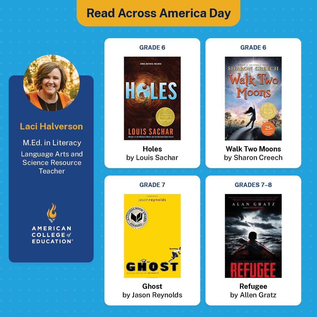 tayloringlesACE's tweet image. Did you see the reading lists our awesome #acealumni provided for Read Across America day? There are some goodies on there! 

#ReadAcrossAmerica2023