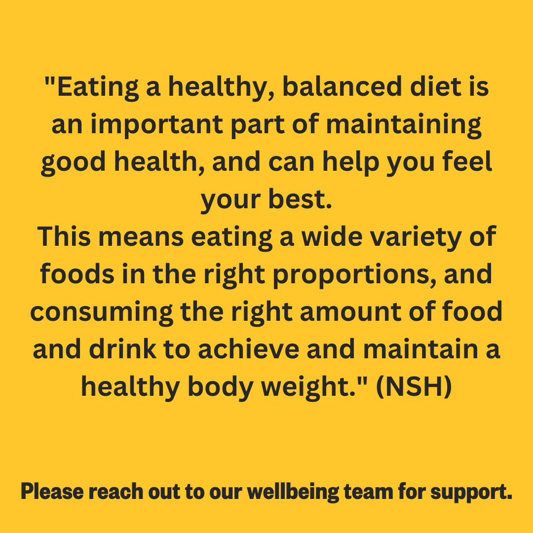 Wellbeing week day 2! 💫 

Today, the importance of nutrition 💥 

Follow the link bit.ly/3XZSjvn to learn more!